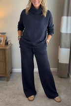 Colleen | Women Casual Turtle-neck 2 Piece