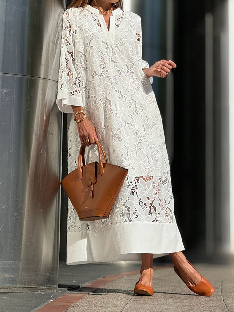 Nerisse - Comfy Lace Dress