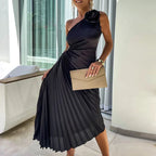 Marivelle - Pleated Glamour Dress